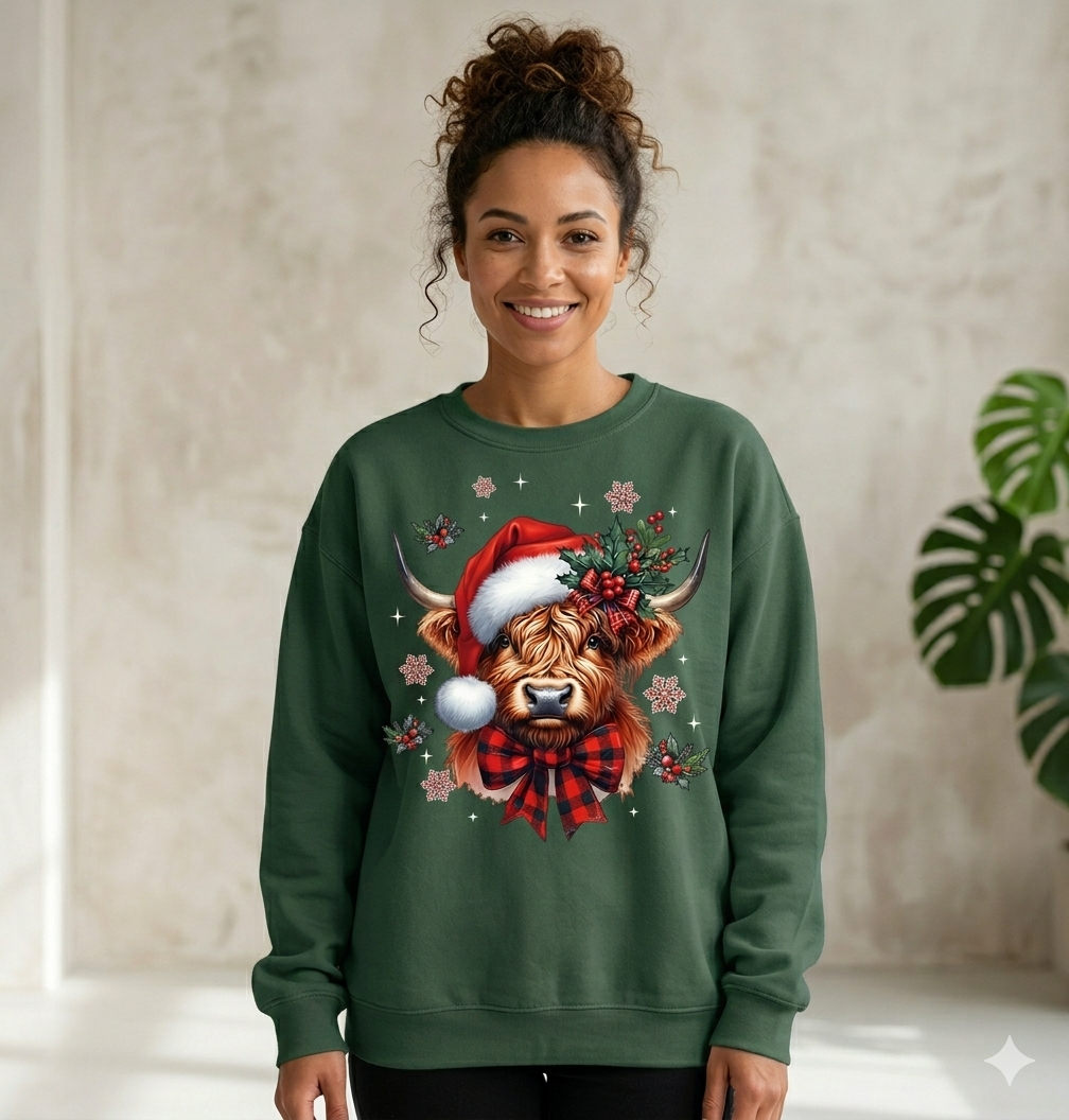 Christmas Holly Cow