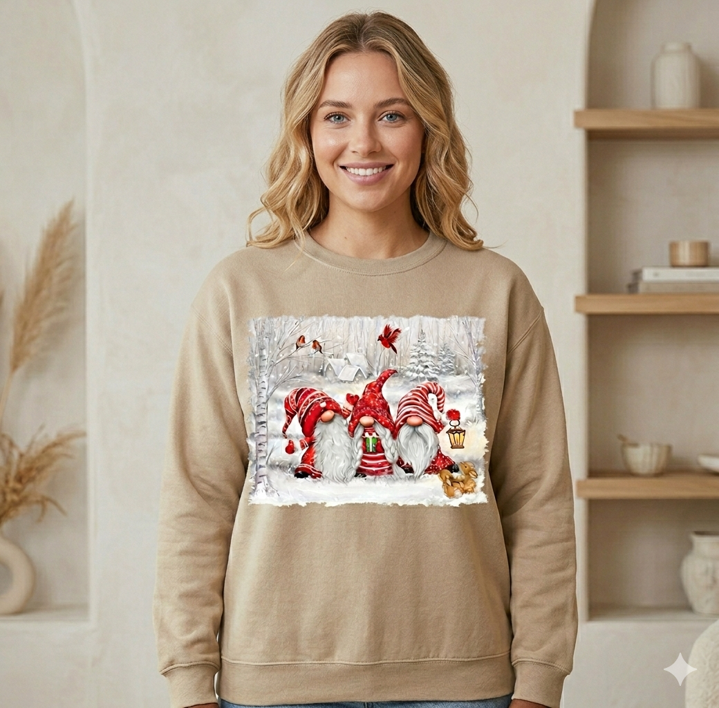 3 Christmas Gnomes