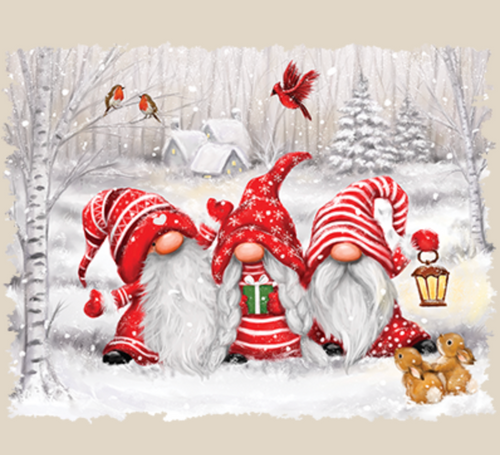 3 Christmas Gnomes