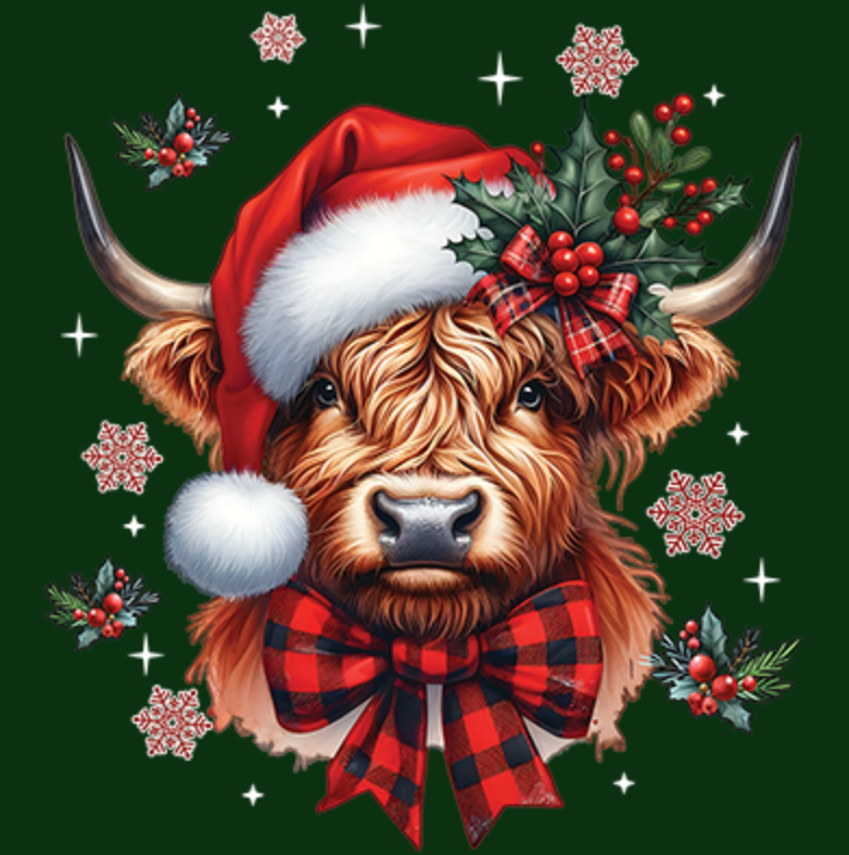 Christmas Holly Cow