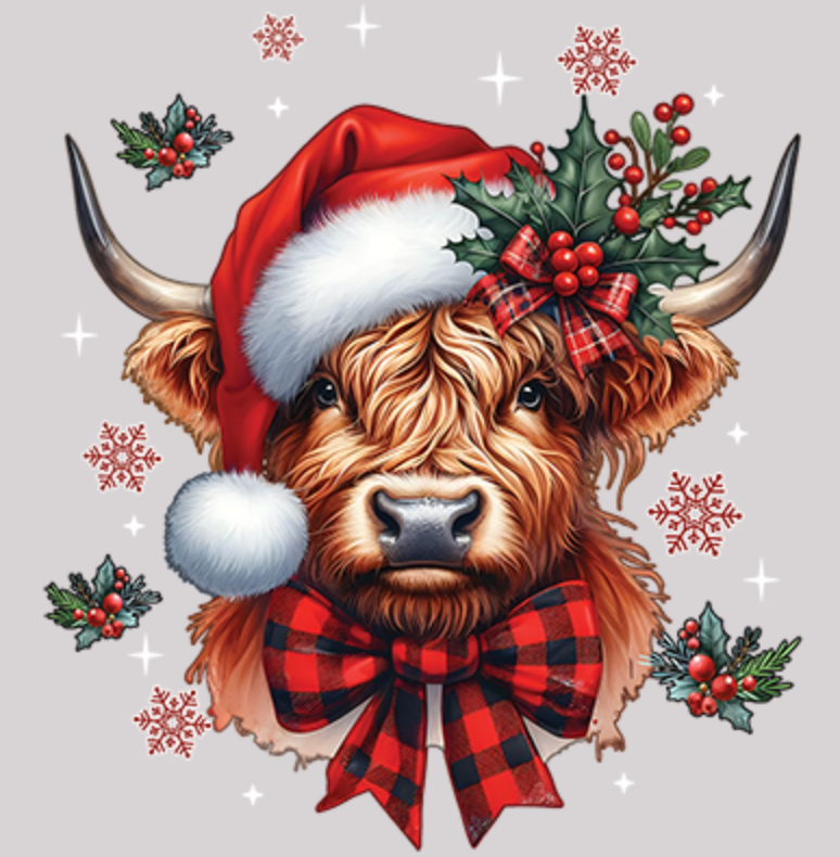 Christmas Holly Cow