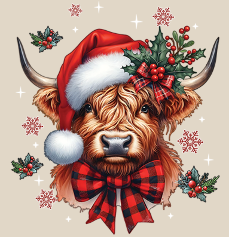 Christmas Holly Cow
