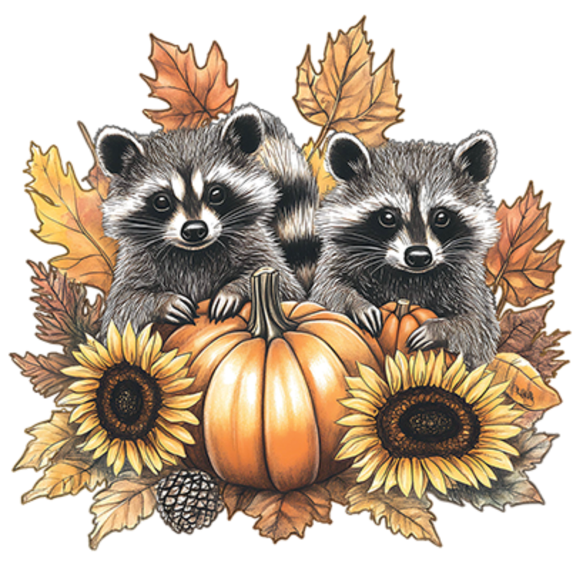 Fall Racoons